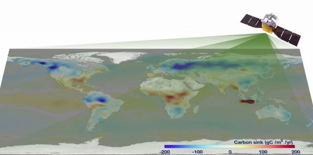 Seis gigatoneladas netas de carbono se emiten sobre tierra cada año
