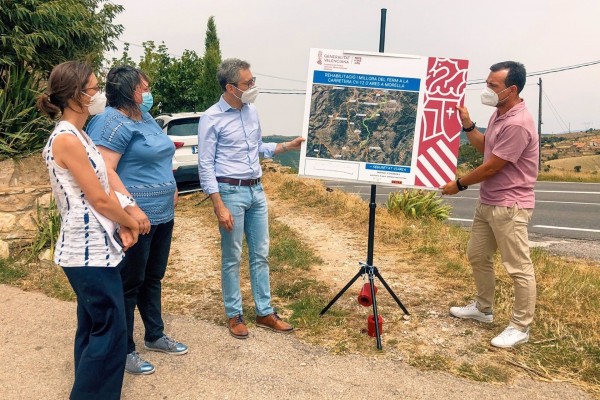El Consell invierte 12,9 millones en la mejora de la red de carreteras del interior de la provincia