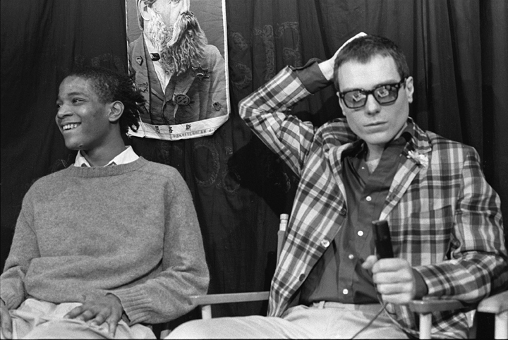 Glenn O’Brien y Basquiat - 