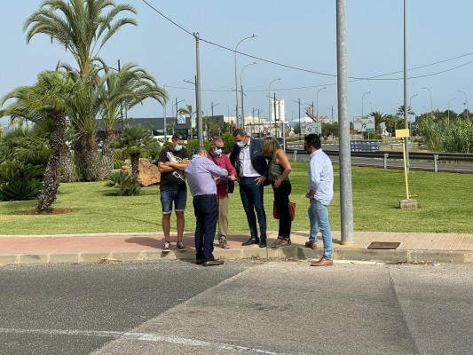 Estudian construir una rotonda en la CV-723 en El Verger para acabar con los problemas de tráfico

