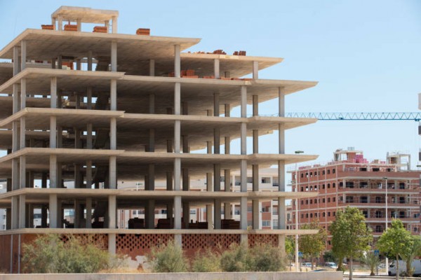 La Vega Baja mantiene su tendencia descendente en la construcción de nueva vivienda