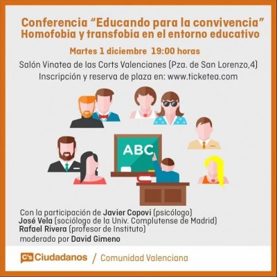 C's se lanza a ocupar el espacio social de la izquierda: convoca una jornada LGTB
