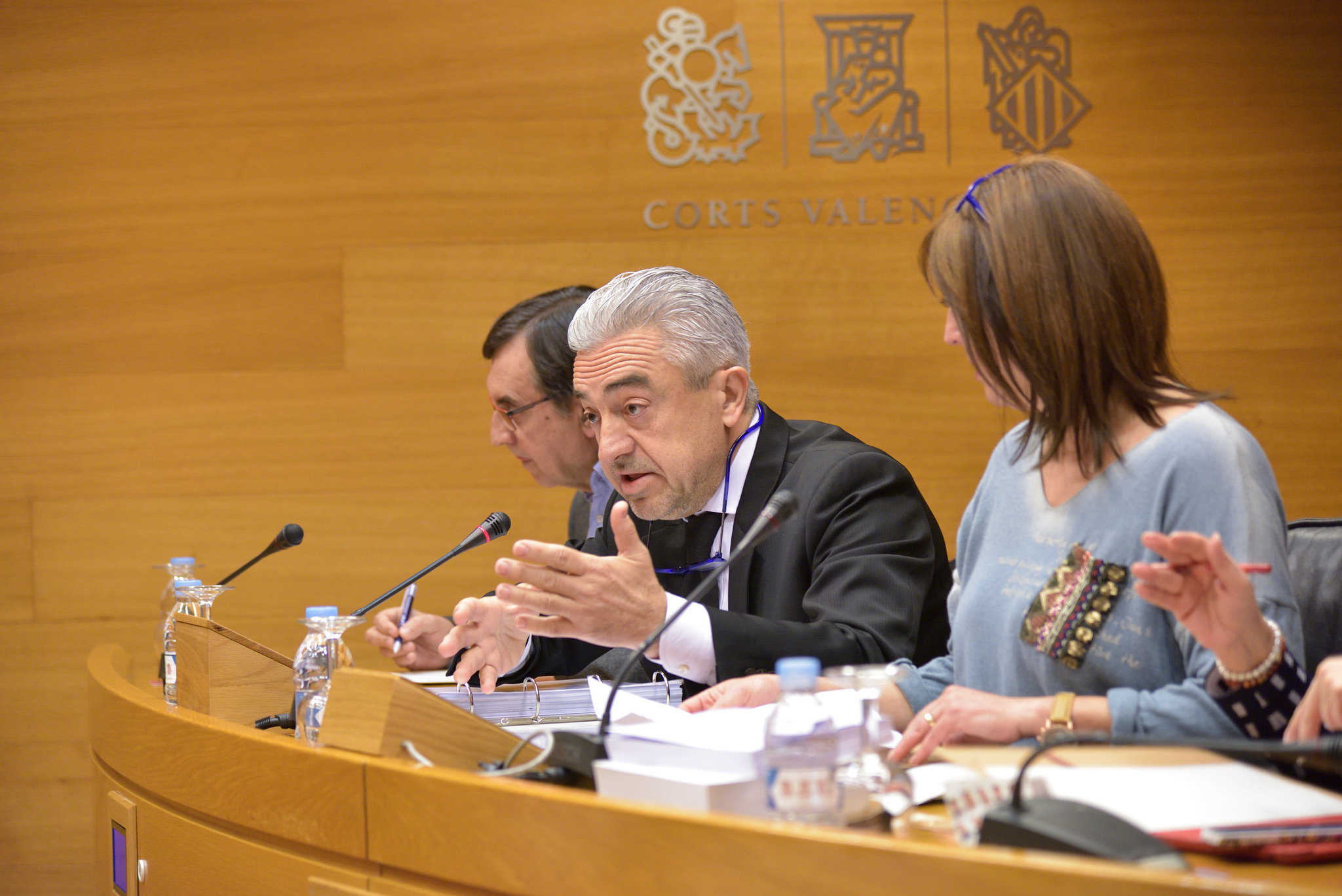 El arquitecto José María Tomás, en la comisión de ferias. Foto: INMA CABALLER (CORTS) - 