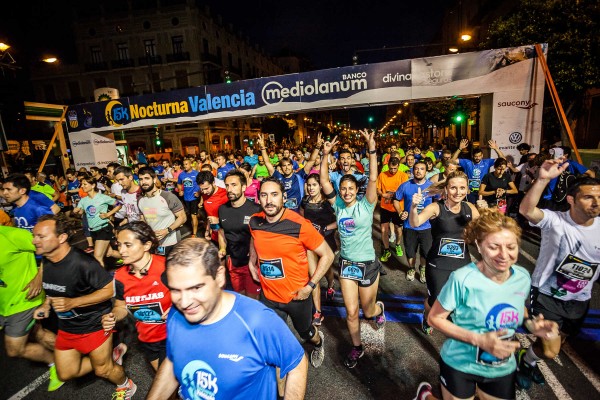 La 15K Nocturna Valencia Banco Mediolanum retrasa su salida a las 22:30 horas