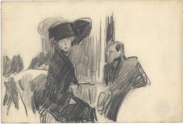 Los dibujos de Sorolla desembarcan en Fundación Bancaja