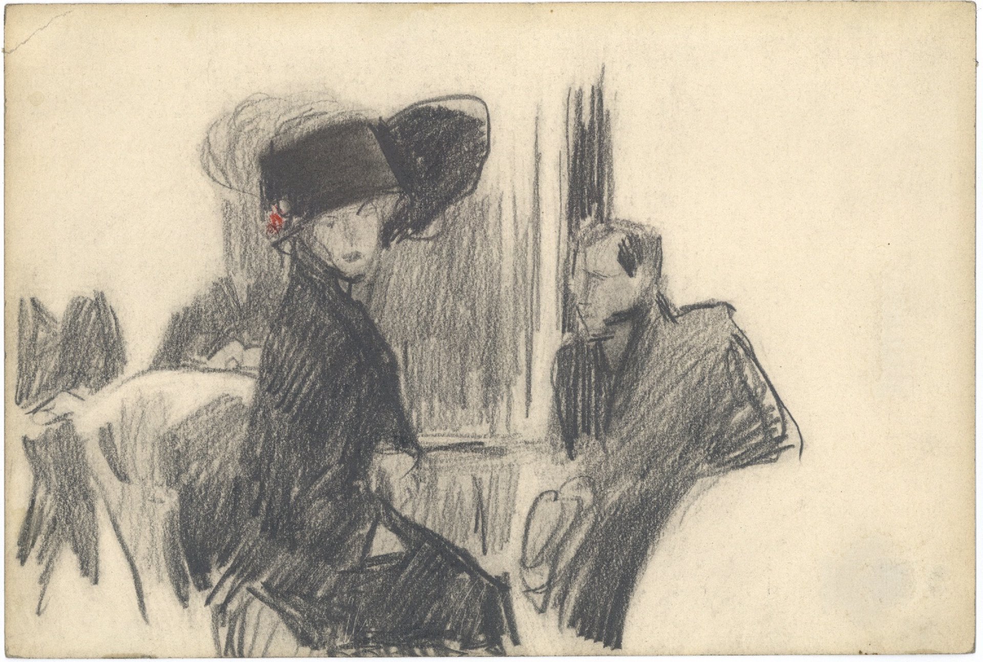  'Pareja preparada para salir', de Joaquín Sorolla - 