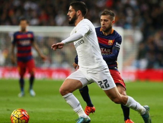 Isco, suspendido dos encuentros por la patada a Neymar