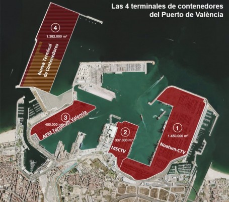 MSC espera que la Autoridad Portuaria adjudique la nueva terminal en octubre