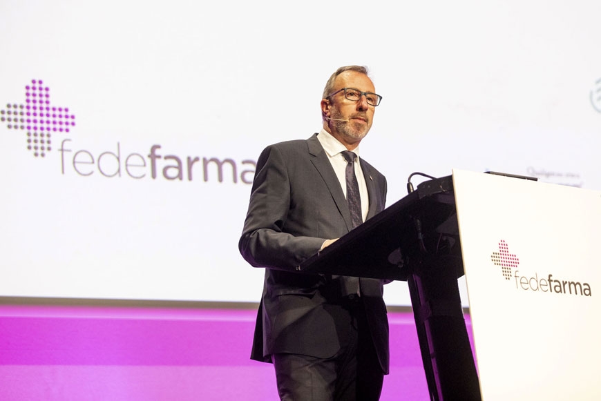 El presidente de Fedefarma, Vicenç J. Calduch. Foto: FEDEFARMA - 