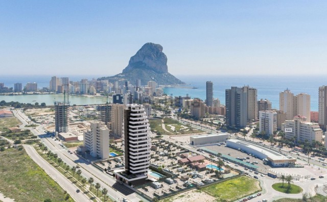 Camporrosso proyecta un edificio de 17 plantas y 26 apartamentos en el 'Manhattan' de Calp

