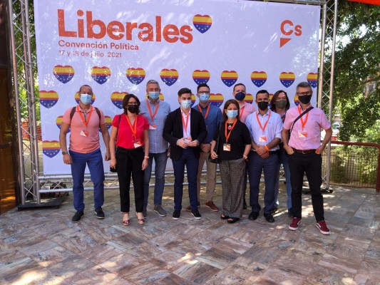 Los compromisarios murcianos de Cs regresan de la convención con la moral renovada: 
