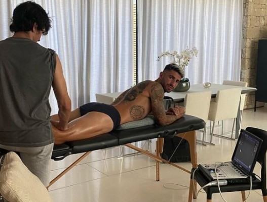 Piccini ya trabaja para superar su lesión muscular