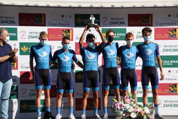 El Valverde Team gana la clasificación por equipos de la Vuelta a Zamora