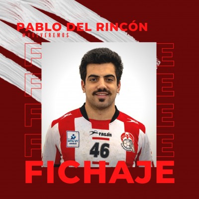 Pablo del Rincón, ADN rojiblanco para el primer equipo del Fertiberia