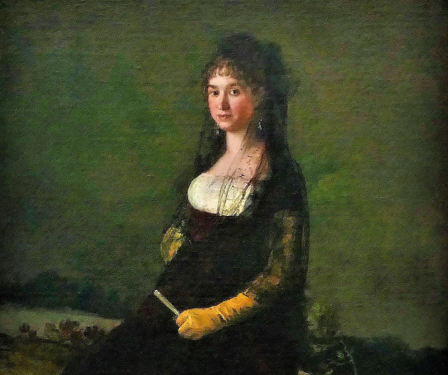 Retrato de Joaquina Candado por Goya - 