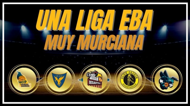 UB Archena y Molina Basket se unen a UCAM B, Jairis y Begastri en la Liga EBA