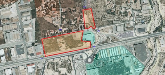 El sector E-32 frente a El Sauce en Elche contará con más de 17.000 m2 para grandes superficies comerciales 