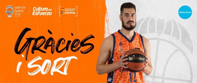 Nikola Kalinic finaliza su contrato con Valencia Basket