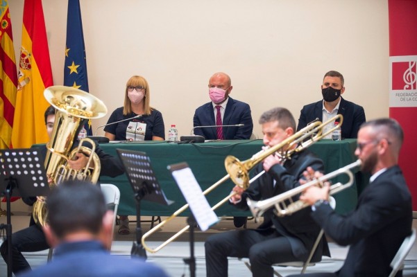 Diputación de Valencia y FSMCV ayudarán a las bandas de música en subvenciones