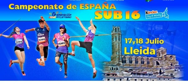 La FAMU comparecerá en el Nacional sub-16 en Lleida con 13 atletas