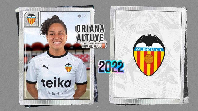 Oriana Altuve firma con el Valencia por una temporada