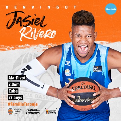 Valencia Basket ficha a Jasiel Rivero, ala pívot internacional cubano