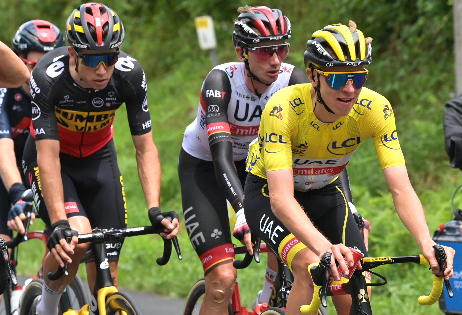 Pogacar gana en Col du Portet para sellar el Tour