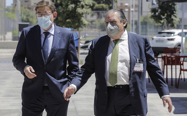 Puig pide al Gobierno que traslade Puertos del Estado a la Comunitat Valenciana
