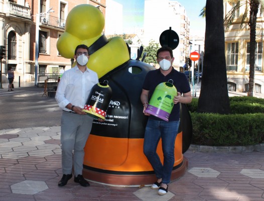 Los personajes más icónicos de Disney promueven el reciclaje de vidrio en Castelló