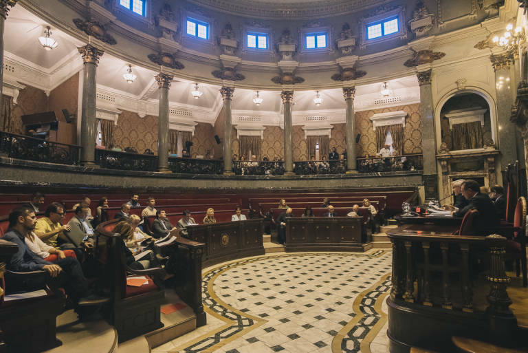  Pleno del Ayuntamiento de València en 2018. Foto: KIKE TABERNER 
 - 
