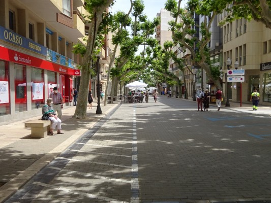 El Síndic de Greuges avala el cierre al tráfico de la calle Marqués de Campo de Dénia

