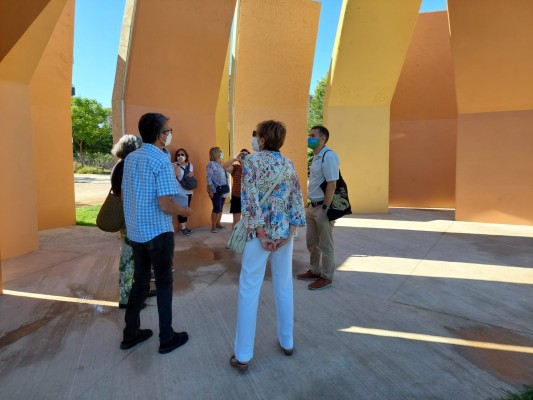 Malilla estrena una pérgola dedicada a actividades culturales