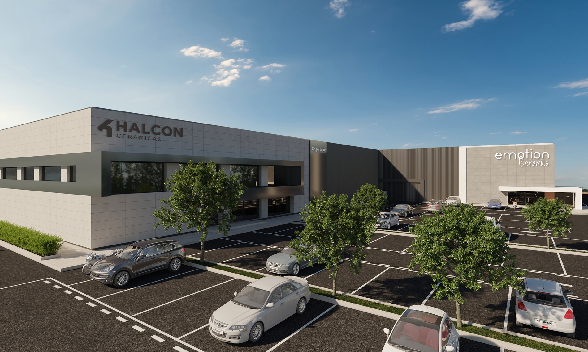 Grupo Halcón Cerámicas comienza a instalar una planta fotovoltaica de autoconsumo de 2,6 MW