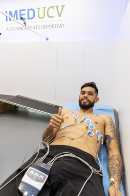 Alderete inicia su incorporación en el gimnasio