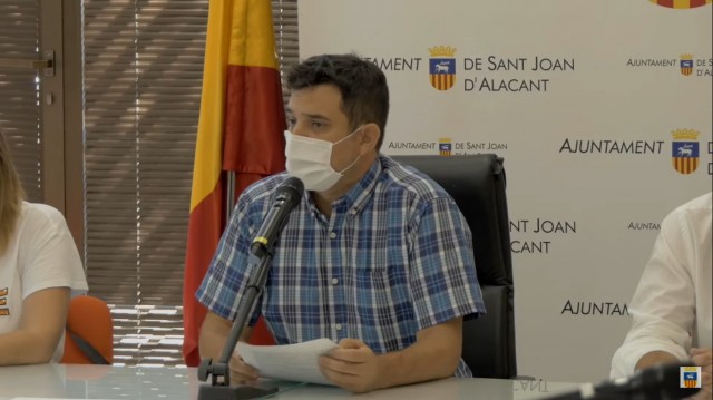Jaime Albero renuncia oficialmente al cargo de alcalde de Sant Joan