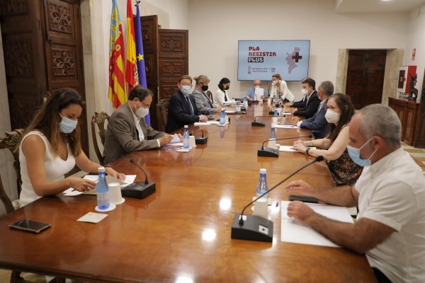 Puig anuncia que a la segunda convocatoria del Plan Resistir Plus podrán acogerse todos los sectores
