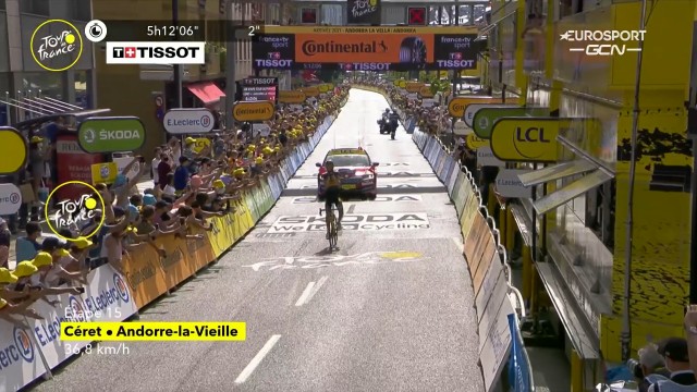 Kuss se impone en la primera cita pirenaica por delante de Valverde