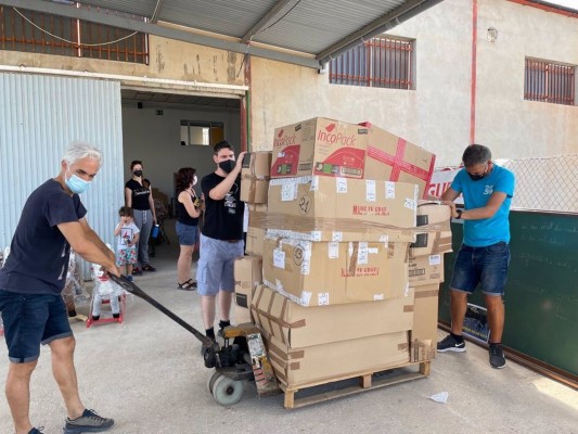 Elche envía un contenedor de ayuda humanitaria para personas vulnerables en Siria