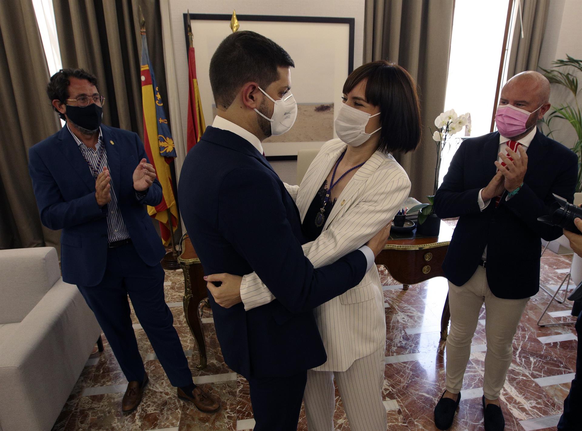 Diana Morant renuncia a la alcaldía de Gandia y José Manuel Prieto le sucede en el cargo