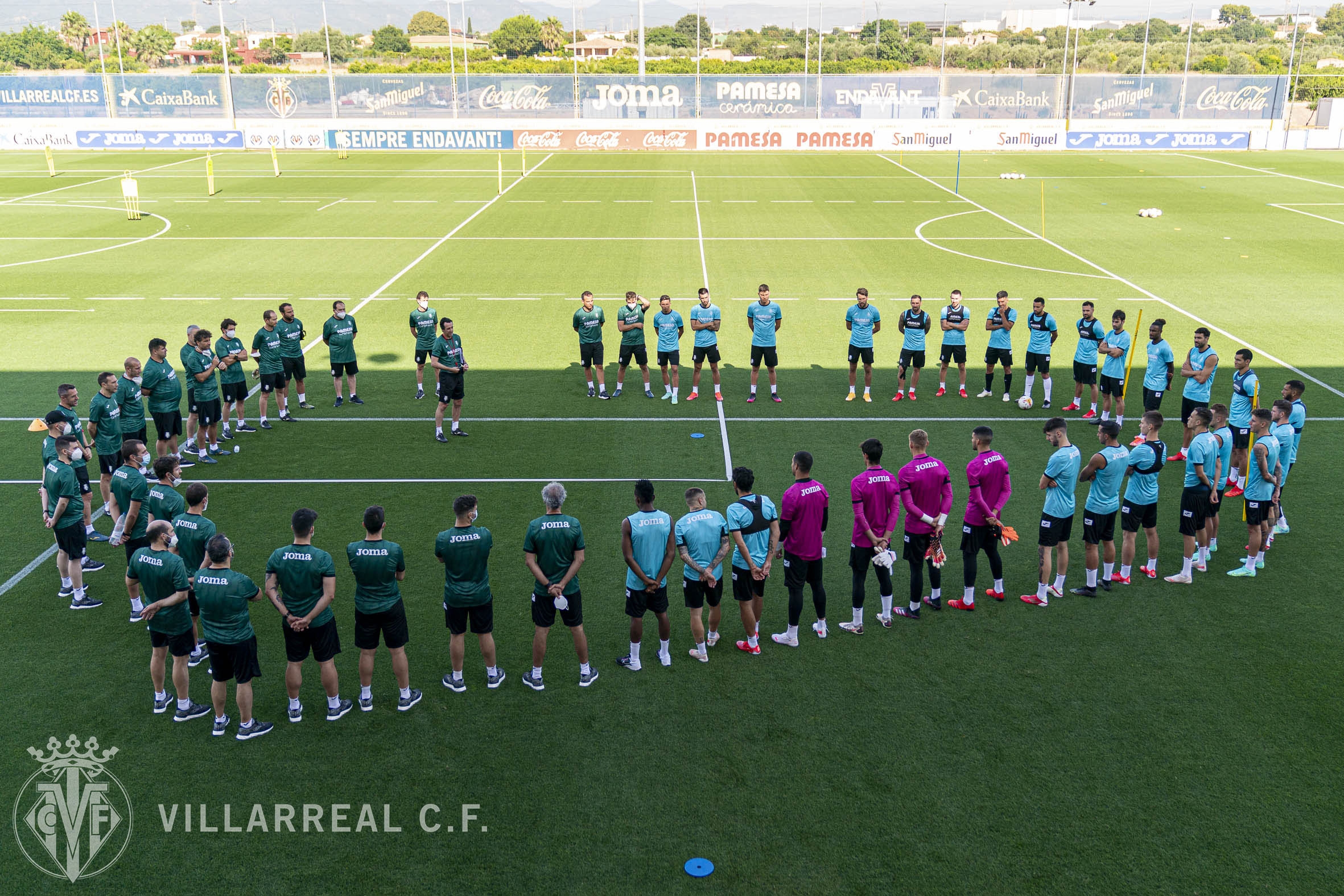 El Villarreal completa su primera sesión de la pretemporada