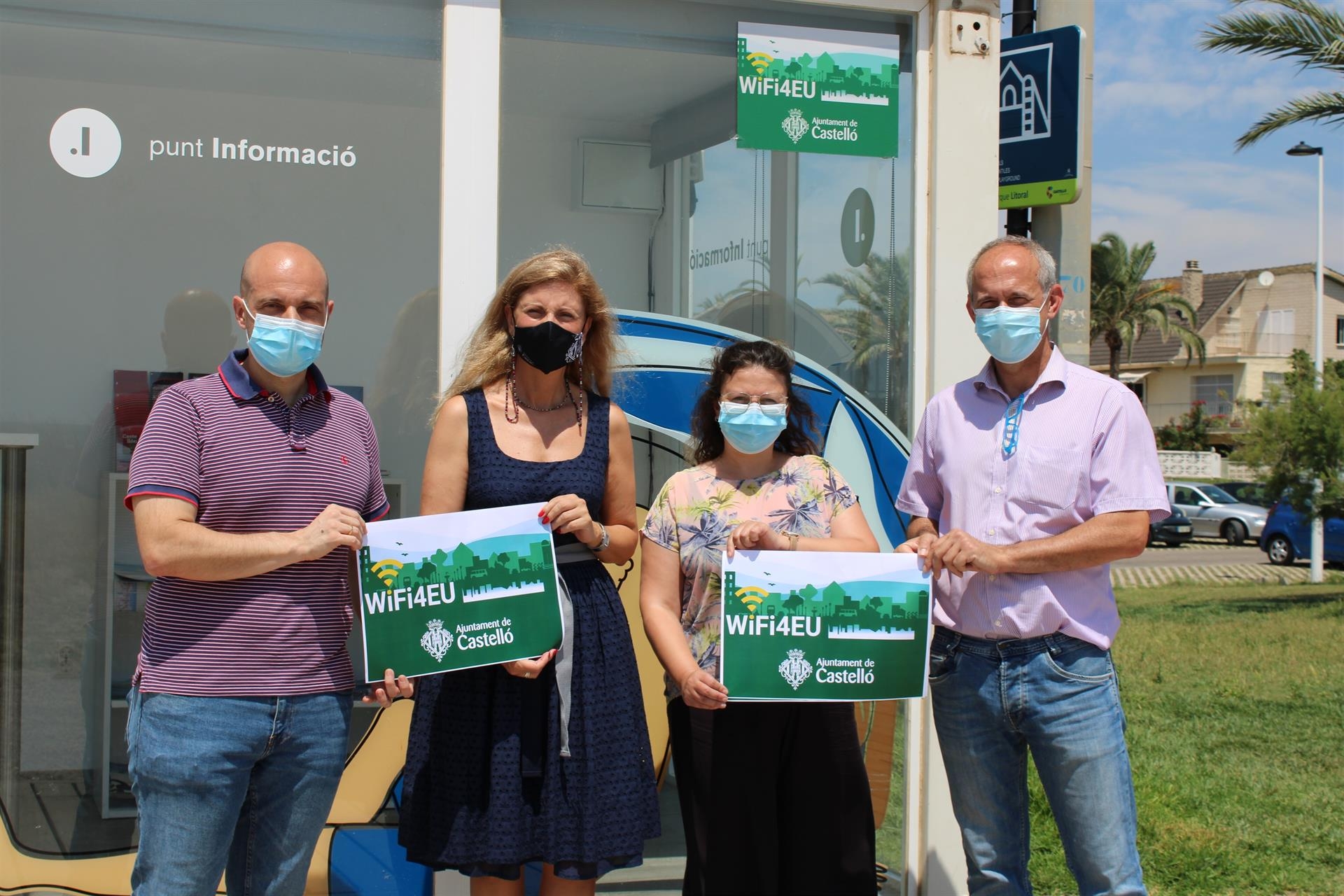El Ayuntamiento activa wifi gratuito y de alta velocidad en las playas del Pinar, Gurugú y Serradal
