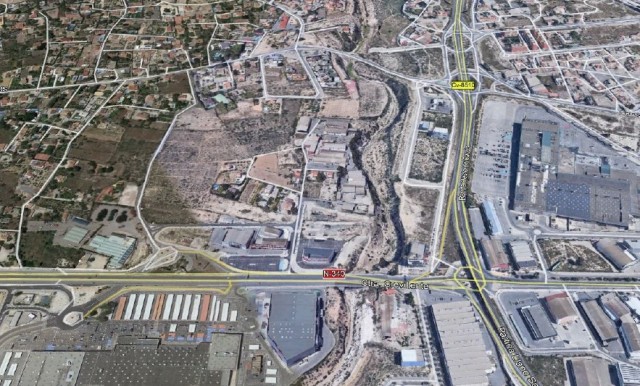 Elche crece a nivel urbanístico y comercial hacia Crevillent: más de 170.000 m2 de dos grandes sectores 