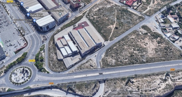 Carrús en Elche contará un gran sector comercial que empieza ahora su trámite: solar de 100.000 m2
