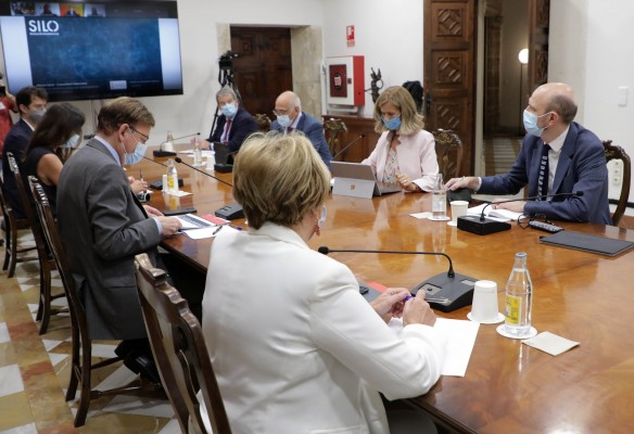 Puig se reúne con representantes de Alianza Salud para conocer proyectos innovadores del sistema sanitario
