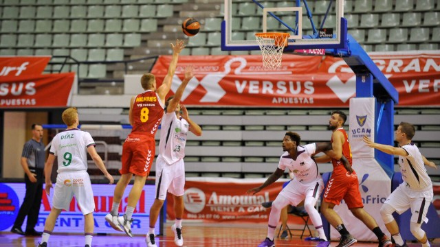 El UCAM CB renueva al ala pívot letón Malmanis para seguir compitiendo en la Liga Endesa