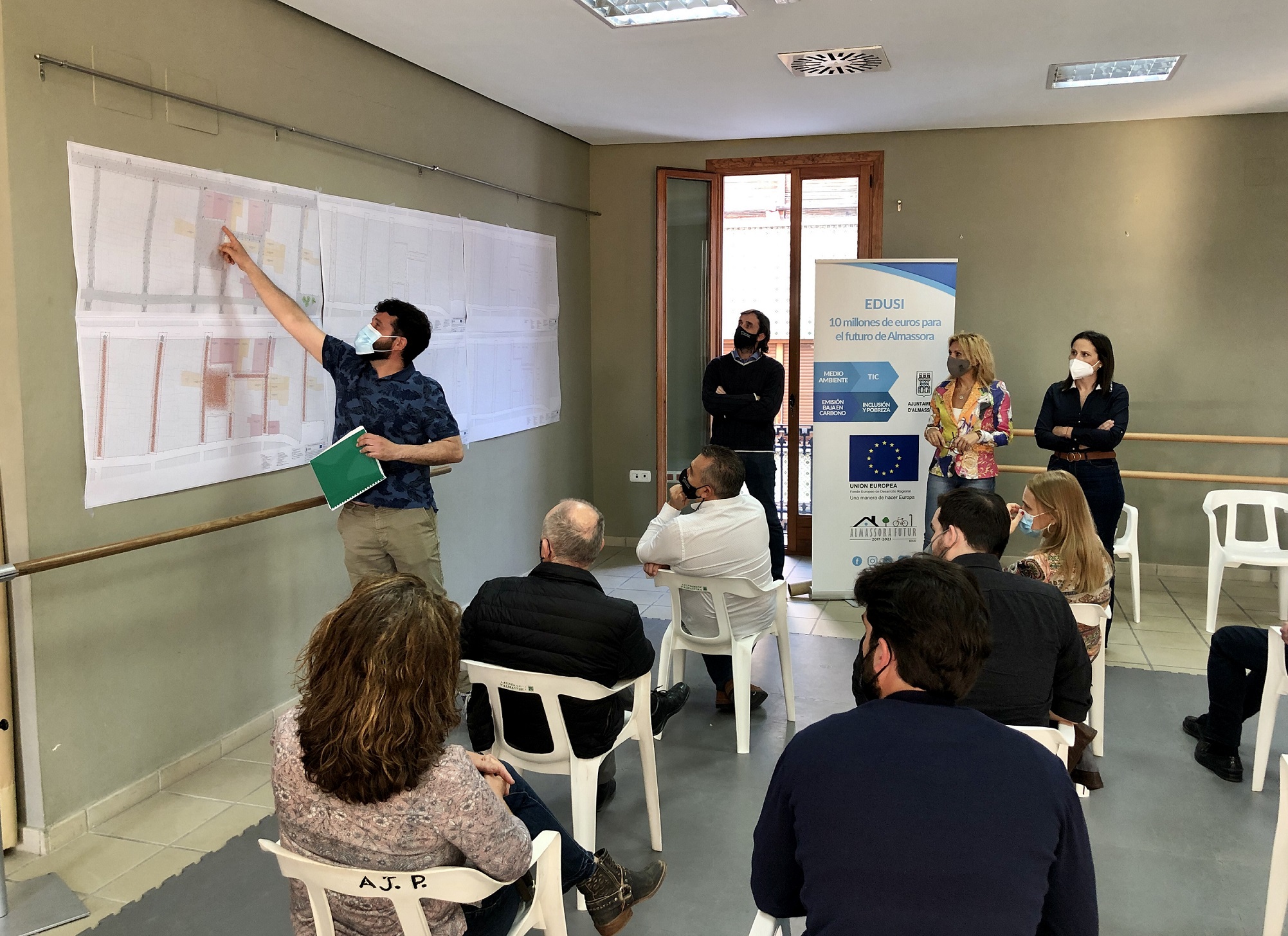 Almassora propone a la constructora Ravi para la reforma de la plaza Mayor