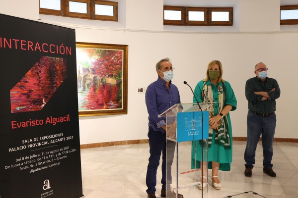 La Diputación de Alicante muestra los últimos trabajos del pintor Evaristo Alguacil López 

