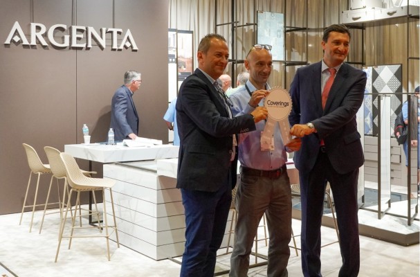 Argenta Cerámica, premio 'Best in show' en Coverings por el diseño de su 'stand'