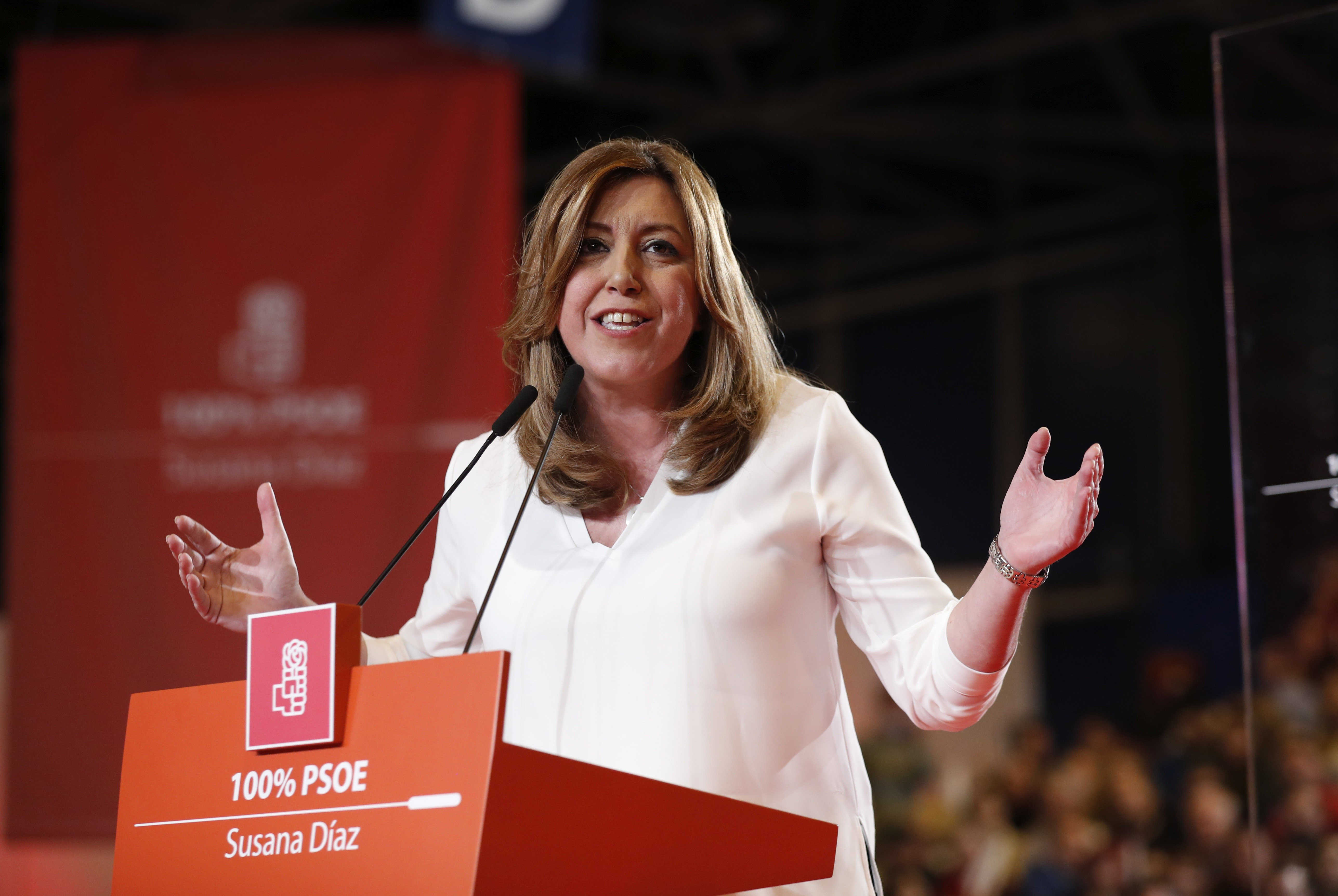 Susana Díaz anuncia su candidatura a la Secretaría General del PSOE reclamando 