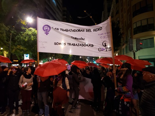Las prostitutas murcianas contra la ley de libertad sexual de Irene Montero: 